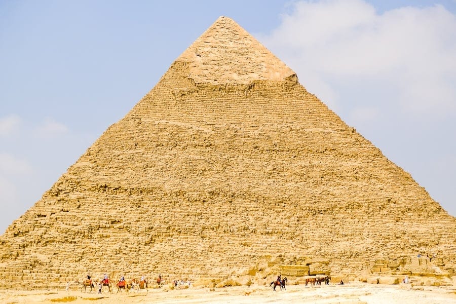 pyramids of giza in egypt